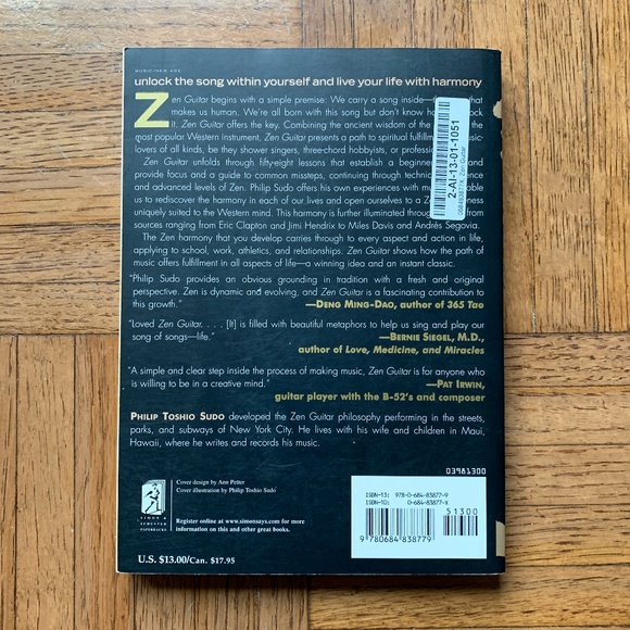 Book: Zen Guitar by Philip Toshio Sudo - Picture 2 of 2